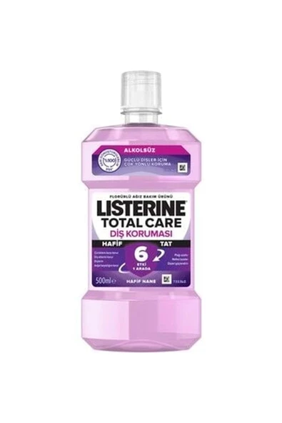 Listerine Total Care Hafif Tat 500 ml ürün görseli 1