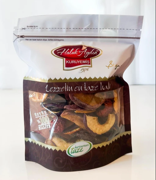 Haluk Aydın Kuruyemiş Naturel Meyve Kurusu 500 GR - Resim 2