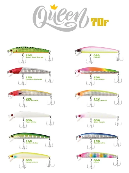 Fujin Queen 70F 70mm Maket Balık ürün görseli