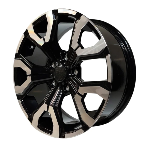 SONİC 1099 6.5*16 5*114.3 ET35 66.1 BLACK MACK JANT 4 lü Takım - Resim 2