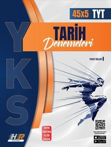 TYT Tarih 40 x 5 Denemeleri Hız ve Renk Yayınları ürün görseli 1