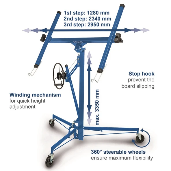 Scheppach TBL400 Alçıpan Kaldırma - Resim 5