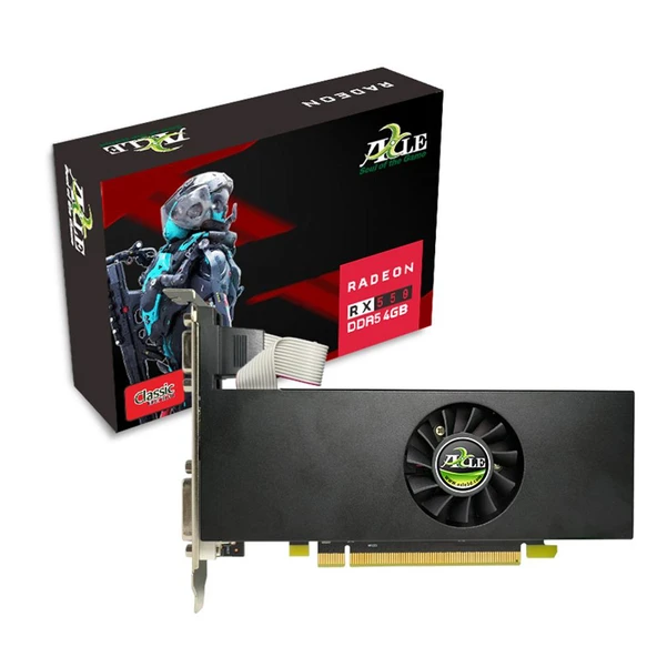 AXLE RX550 PCI-E 4G DDR5 128bit CRT-DVI-HDMI LP Ekran Kartı ürün görseli