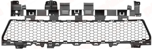 Renault On Tampon İzgarası Alt Orta Siyah Dacıa Logan 13> - Phira Lo-13110 ürün görseli