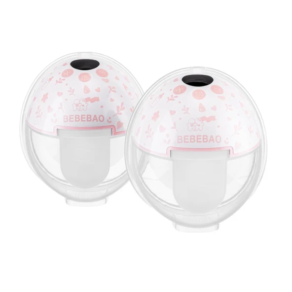 Bebebao P8 Pro 2 Adet 180 ML Yeni Nesil İç Motorlu Giyilebilir Elektrikli Göğüs Pompası Süt Pompası - Resim 2