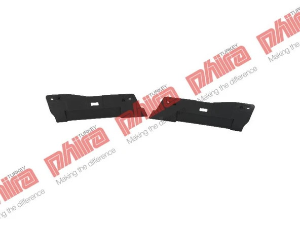 Renault Tampon Baglantı Braketi On Sol / Sag Spoyler Takım Siyah Clio 12> - Phira CL-12420 ürün görseli 1