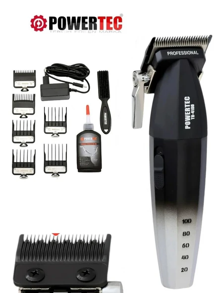 Powertec TR-4100 Profesyonel Saç Sakal Tıraş Makinesi ürün görseli