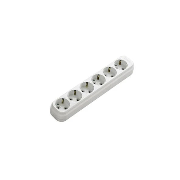 Almera 6lı Topraklı Klemensli Priz (9160100) ürün görseli