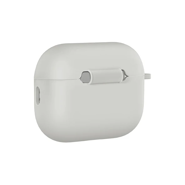 Airpods Pro 3 ZNTHStandart Silikon Kılıf - Kum Pembe - Resim 5