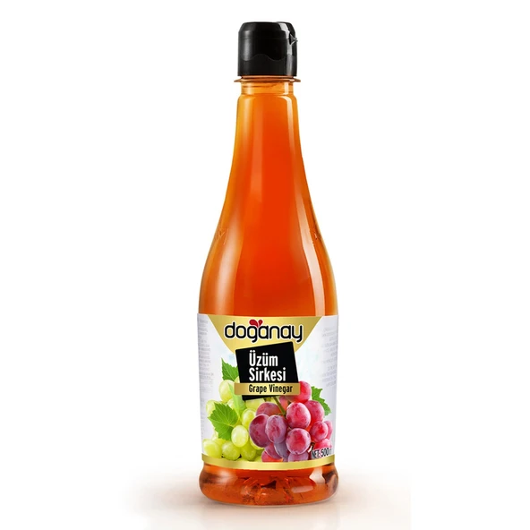 Doğanay Üzüm Sirkesi Pet 500 ml x 6 Adet - Resim 3
