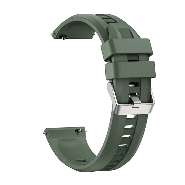 Amazfit Pace ZNTH KRD-148 22mm Silikon Kordon - Starlight - Resim 6