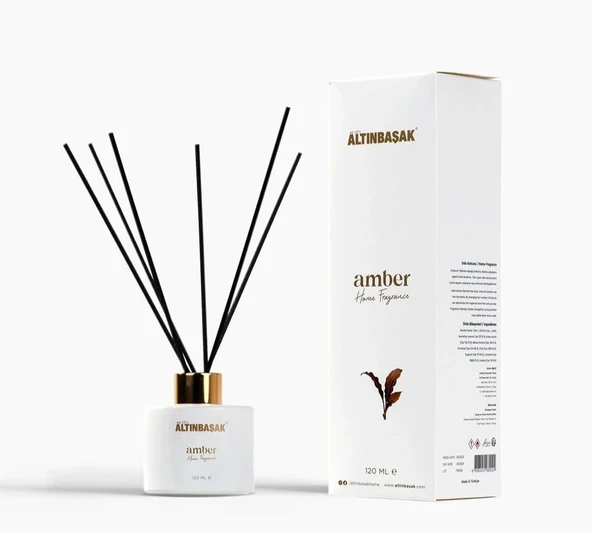 Altınbaşak Çubuklu Oda Kokusu 120ml Amber ürün görseli