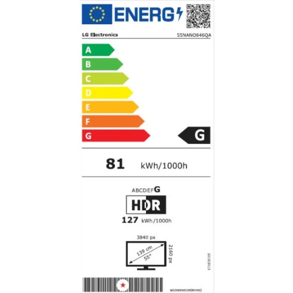 LG 55NANO846QA 55'' 140 Ekran Uydu Alıcılı 4K Ultra HD Smart webOS Nanocell TV - Resim 7