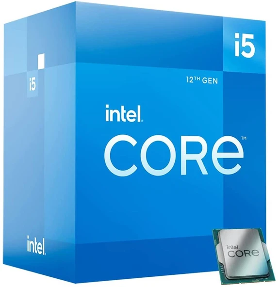 Intel Core i5 12400 Soket 1700 18M Cache 4.40 GHz Box Kutulu 12.Nesil İşlemci ürün görseli 1