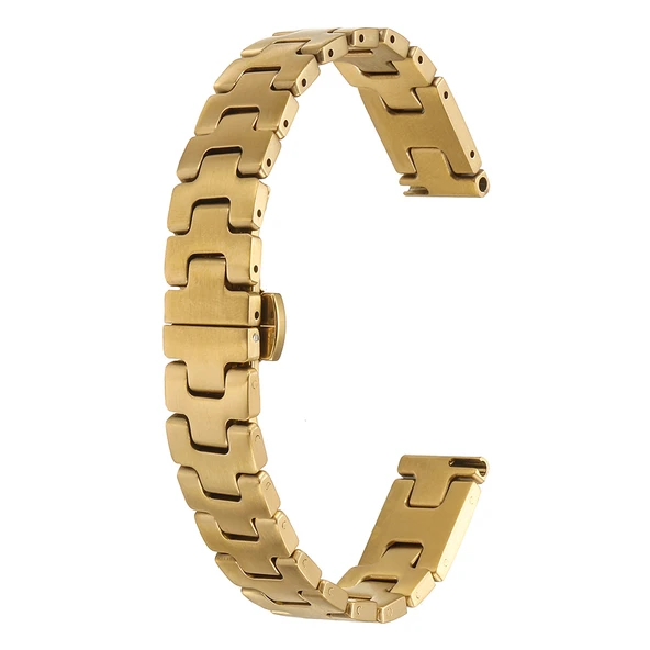 Watch 38mm ZNTH KRD-150 Metal Kordon Strap Kayış - Gümüş - Resim 7