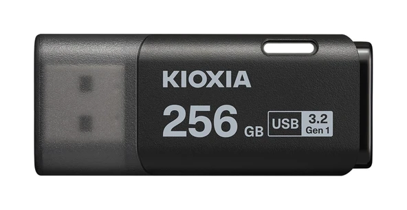 Kioxia 256GB U301 Siyah USB 3.2 Gen 1 Flash Bellek ürün görseli