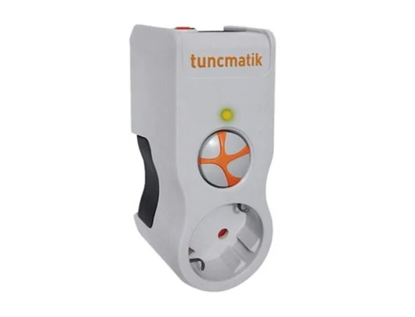 Tunçmatik TSK19019 Enerji Koruma Powersurge 1'li Beyaz Priz 1050 JOULE ürün görseli