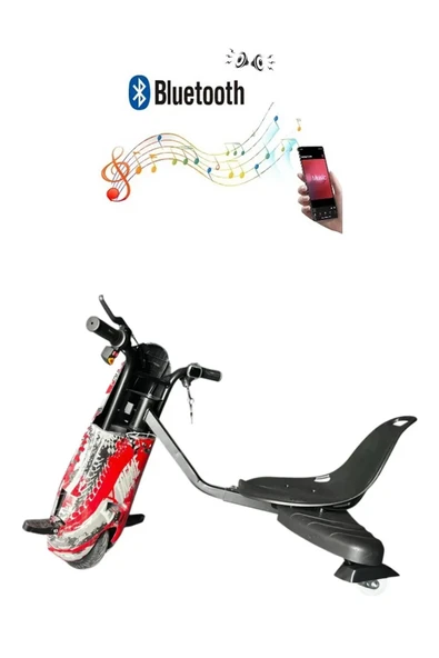 Citymate Drift Car Elektrikli Kaykay Bluetooth Dirift Kar Hoverboard Scooter Ledli Bluetoothlu D17 - Resim 2
