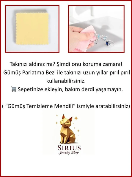 925 Gümüş - Güve Kolye - Resim 5