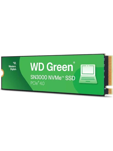 Wd 500Gb SN3000 WDS500G4G0E Pcıe 5000MB-S Gen4 X4 Nvme 2280 M.2 SSD ürün görseli