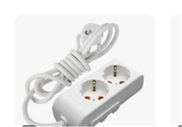 Mutlusan Rı-Tech 2li 2mt Topraklı  Grup PriZ  (001 175 210002 02 00) ürün görseli