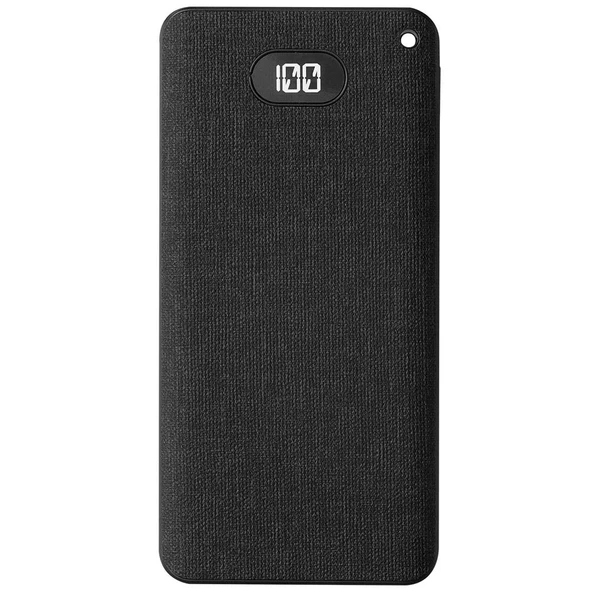 S-link IP-G10RW 10000mAh Kablosuz USB+Type-C+Micro Siyah LCD Ekranlı Taşınabilir Pil Şarj Cihazı ürün görseli