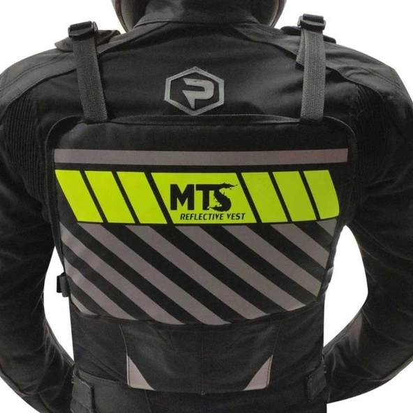 MB018 Mts Reflektörlü Göğüs Çantası - Resim 3
