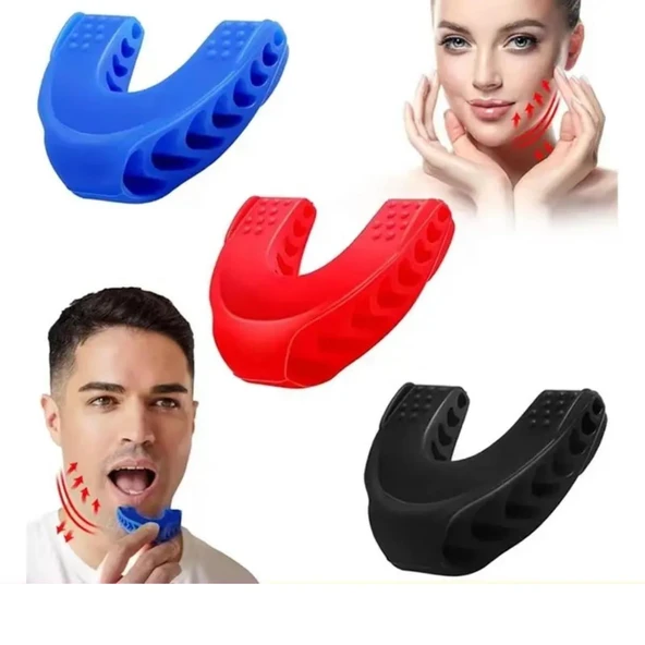 Başlangıç-Orta-Zor Jawline Face Yoga Çene Kası Egzersiz Topu 3'lü Set - Resim 2