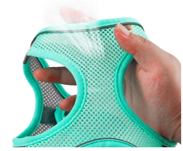 Mucit Home Kedi Yürüyüş Tasma Seti Ayarlanabilir köpek kedi tasması Fransız Bulldog Yürüyüş Yelek - Resim 4