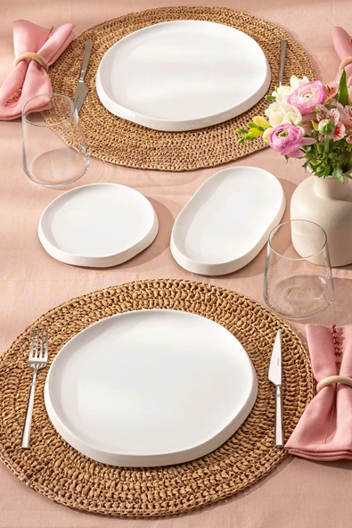 Luna 14 Parça 6 Kişilik Kahvaltı Takımı ürün görseli