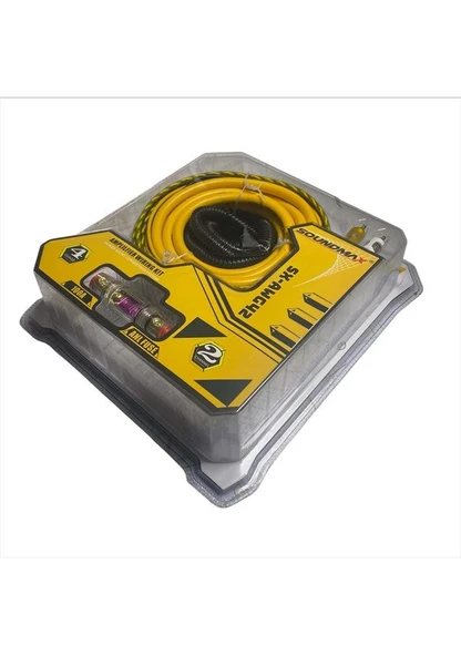 Soundmax Sx-awg42 4ga Oto Anfi Kablo Seti - Resim 2
