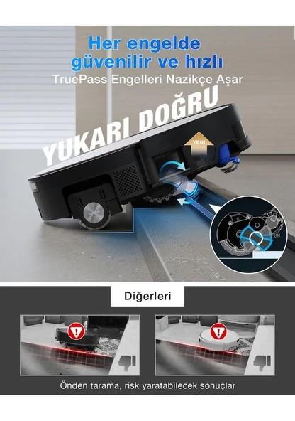 ECOVACS DEEBOT X11 PRO OMNİ  BLACK ürün görseli