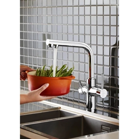 Artema Spit Dual Flow Arıtmalı Eviye Bataryası A42144 - Resim 3