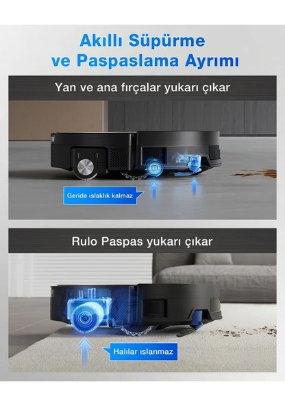 ECOVACS DEEBOT X11 PRO OMNİ  BLACK - Resim 4