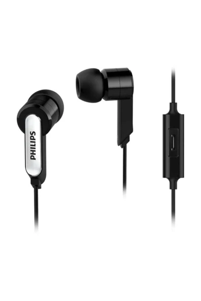 Philips SHE1405BK Mikrofonlu Kulaklık - Resim 3