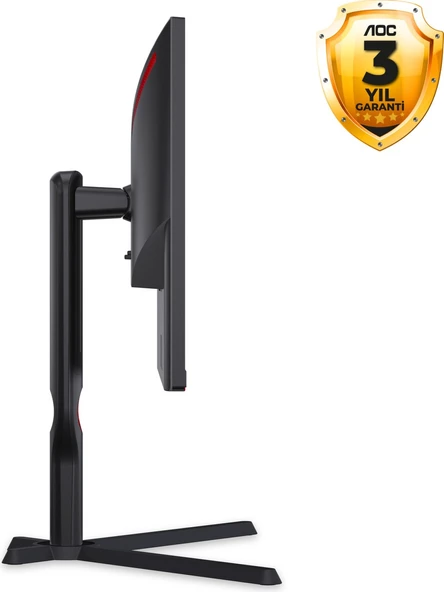 AOC 25G3ZM 24.5" 0.5 ms Full HD Pivot 240 Hz Oyuncu Monitörü - Resim 2