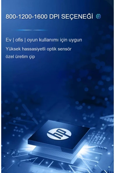 HP G100 1600 Dpı Usb Kablolu Optik Ledli Gökkuşağı Aydınlatmalı Oyuncu Mouse Beyaz | Ramwhite Garantili - Resim 7