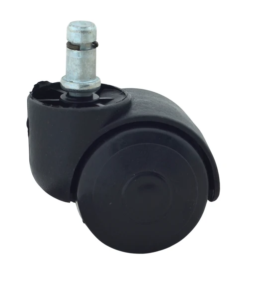 3 Adet Büro Tipi Pimli Plastik Koltuk Sandalye Tekeri 50mm - Resim 2