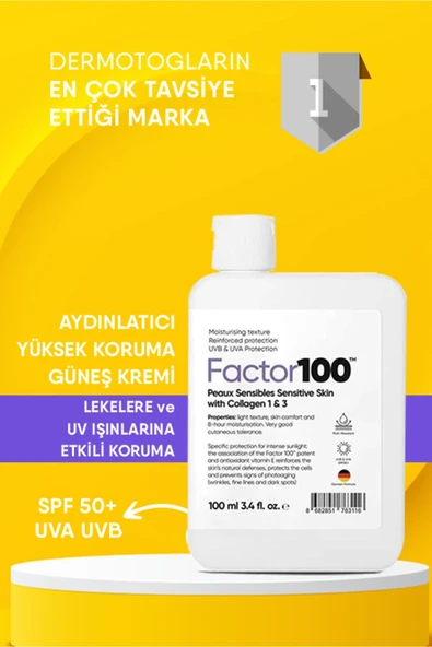 bonbonetti chocolate baby&kids FACTOR100 Ultra Nemlendirici Yüksek Korumalı Spf50 100ml Güneş Kremi - Resim 2