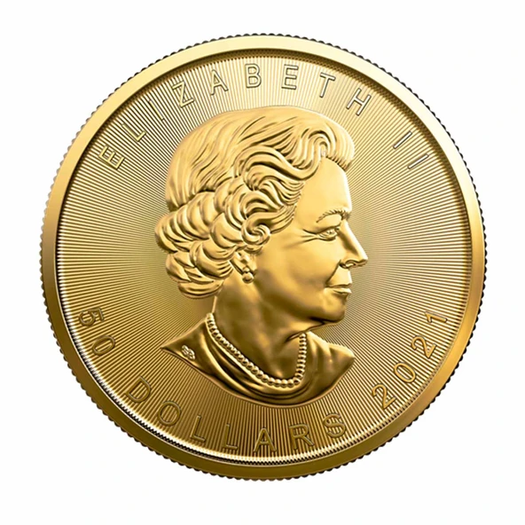 AgaKulche 1 Ons Maple Leaf Altın Sikke Coin - Resim 2