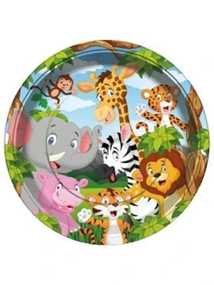 Nedi 22 Cm Karton Tabak 8 Li Safari 52398 ürün görseli 1