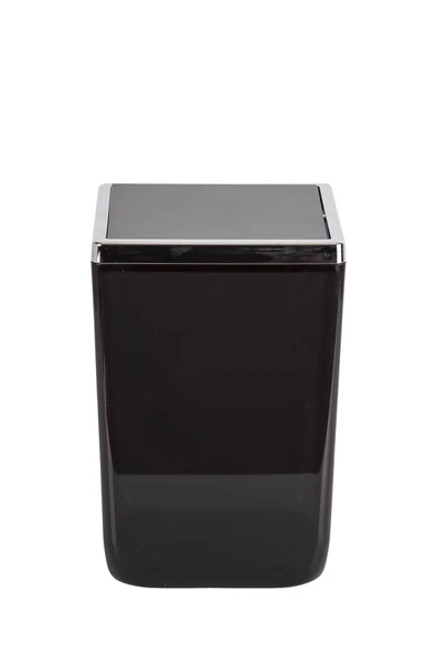 Prima Nova Toskana Çöp Kovası 6 Lt Şeffaf Siyah ürün görseli