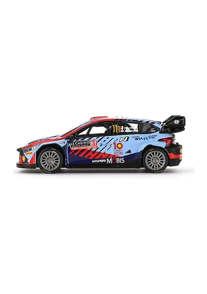 Mini GT 871 1/64 Hyundai I20 N Rally1 Hybrid 2024 Rallye Monte-Carlo Winner Blister Paket - Resim 4