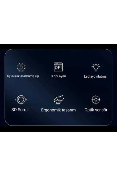 HP G100 1600 Dpı Usb Kablolu Optik Ledli Gökkuşağı Aydınlatmalı Oyuncu Mouse Beyaz | Ramwhite Garantili - Resim 8