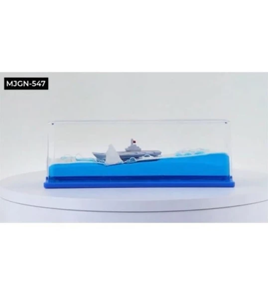 Dekoratif Biblo Hediye Ne Kadar Sallarsan Salla Batmayan Gemi Akvaryum Batmayan Gemi Biblo - Resim 2