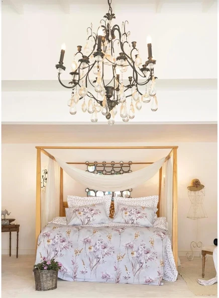 Altınbaşak Ranforce Çift Kişilik Nevresim Takımı Ofelya Anew ürün görseli 1