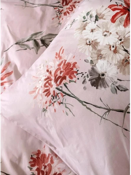 Altınbaşak Ranforce Çift Kişilik Nevresim Takımı Ofelya Candy - Resim 4