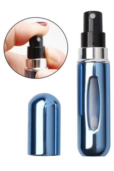 Taşınabilir Mini Parfüm Şişesi Doldurulabilir Atomizer Parfüm Şişeleri Boş Küçük 1 ADET ürün görseli