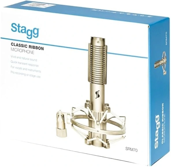 STAGG SRM70 RİBBON MİKROFON - Resim 2
