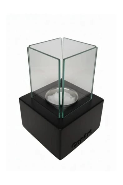 CopArt Muko Siyah Biyoetanol Masaüstü Şömine - 1 Lt Yakıt Hediyeli - Resim 5